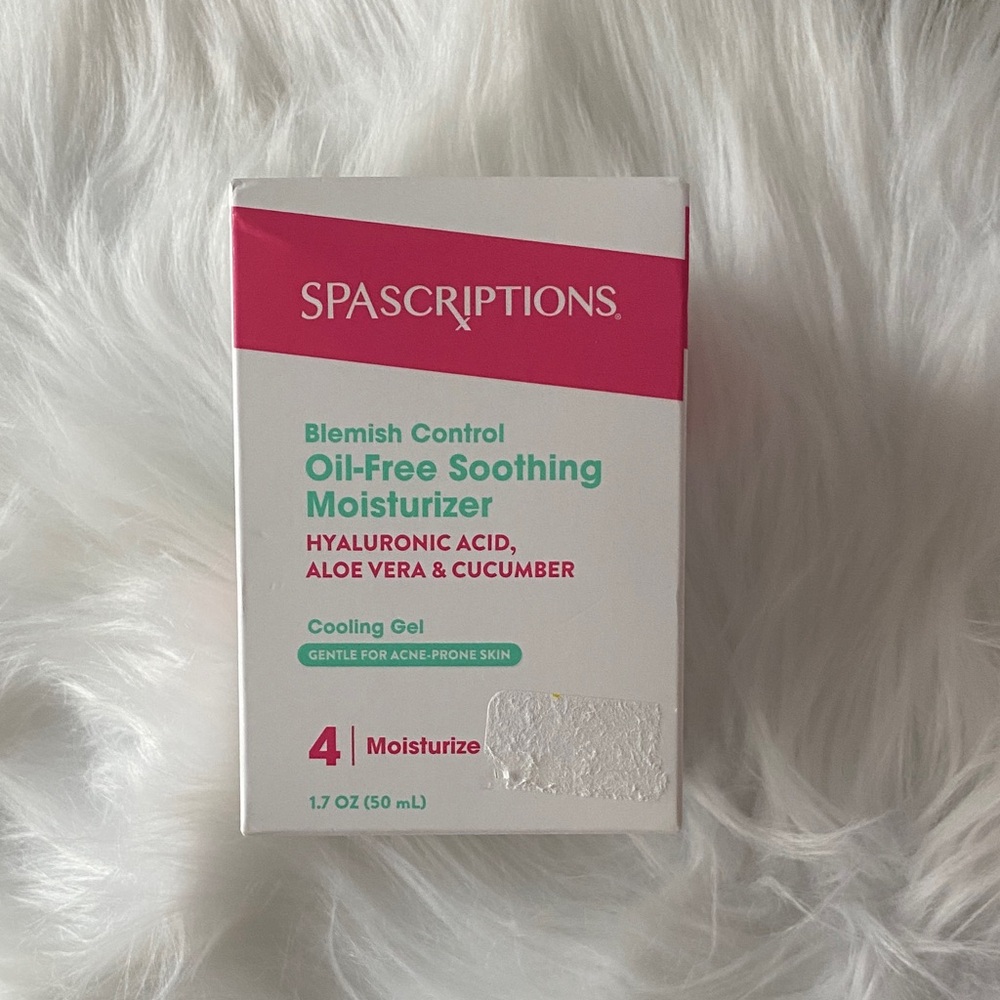 Spascriptions Blemish Control Moisturizer - new sealed in box